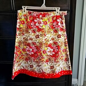 100% Silk Skirt, Size 4, NWT